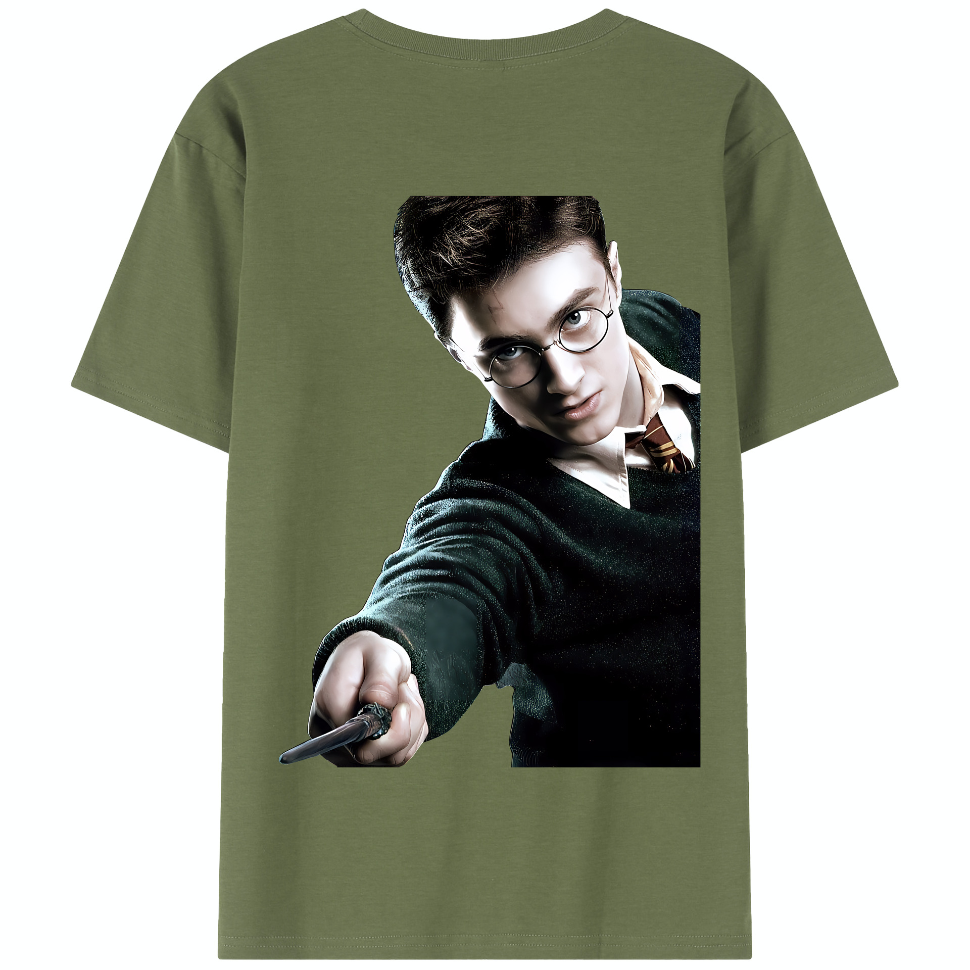 （画像用） Harry Potter ハリー・ポッターシリーズ 綿100％半袖Tシャツ（背面プリント）